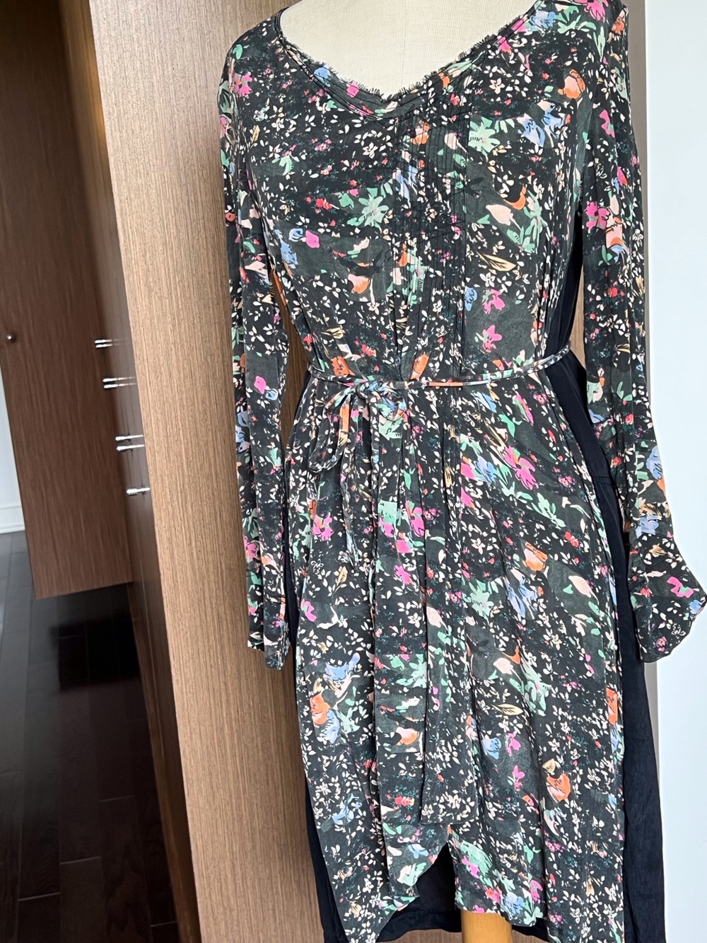 ZADIG&VOLTAIRE hi/lo belted Midi Dress